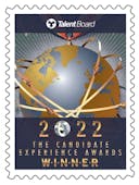2022 Candidate Experience Award winner stamp